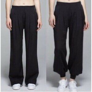 Lululemon Eazy Breezy Pants Pleated Tencel 6 Small